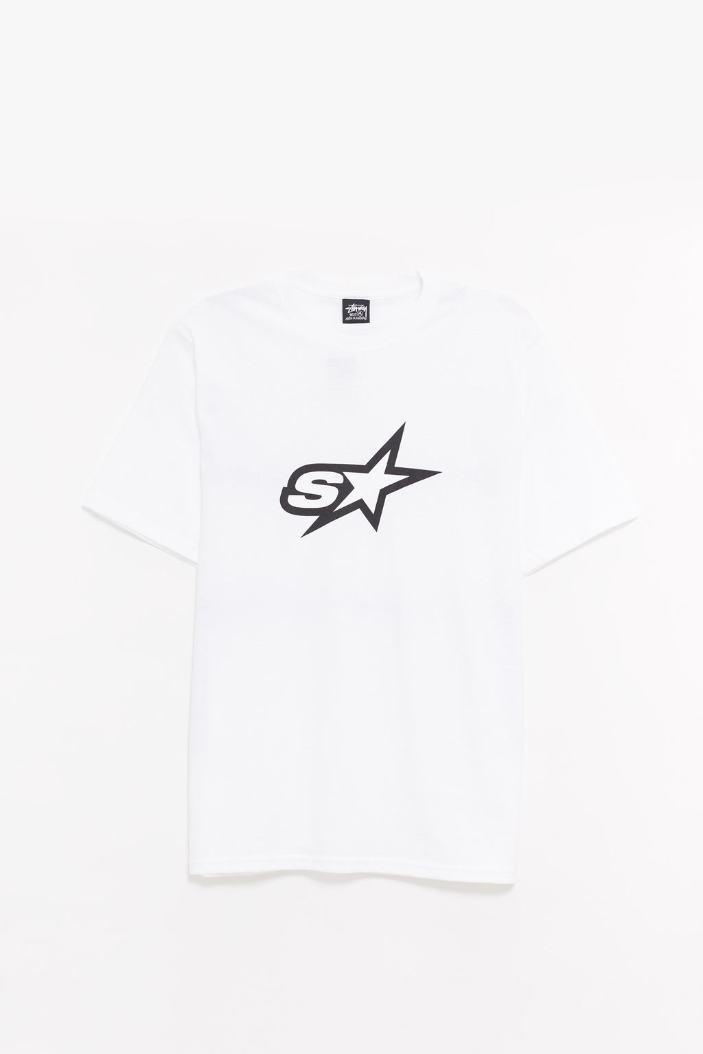 STUSSY WHITE SPEEDWAY T SHIRT