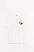 STUSSY NATURAL BUILT TO LAST PIG DYED T SHIRT