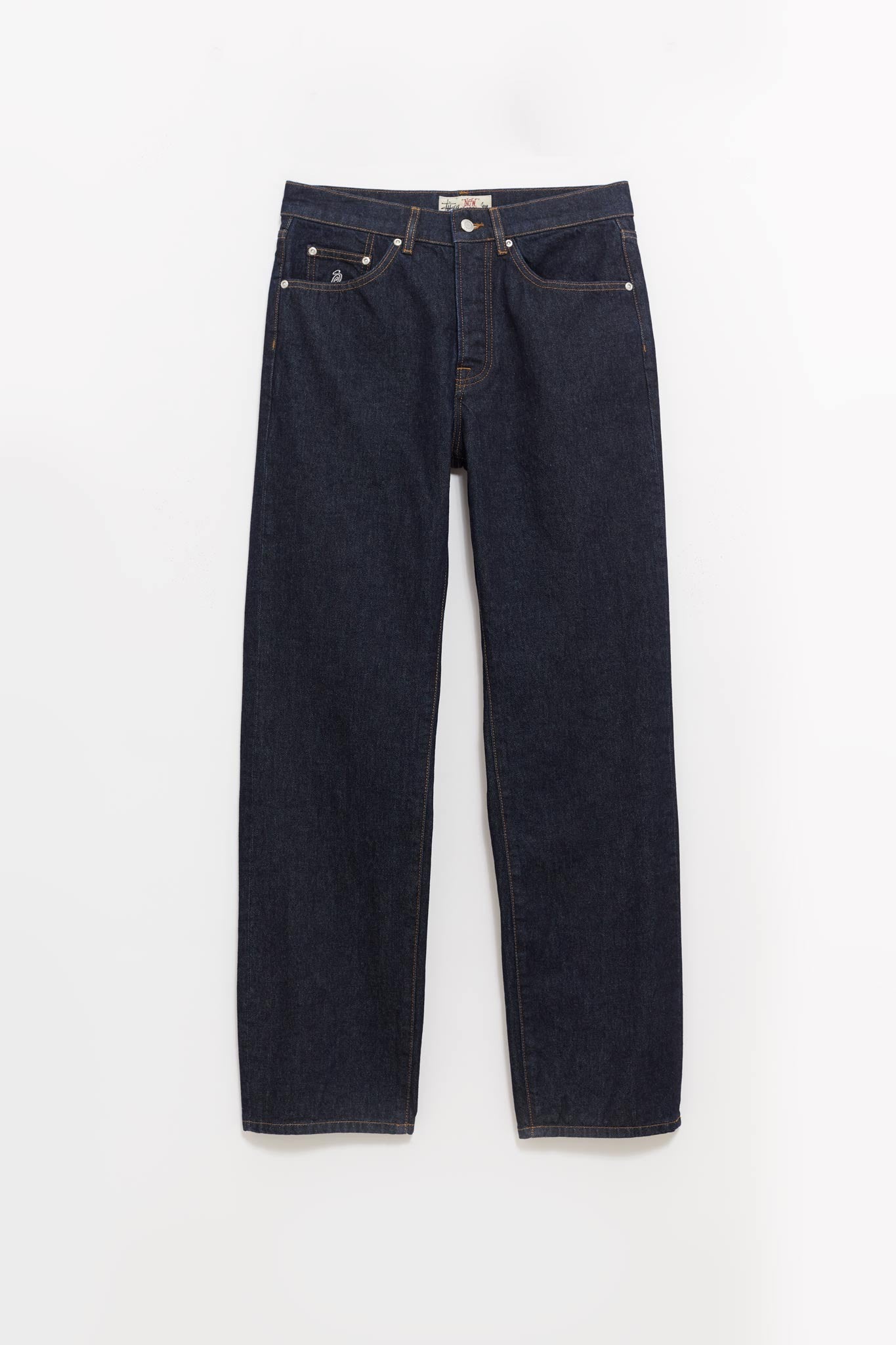 STUSSY RINSED INDIGO NEW CLASSIC JEANS DEMIM