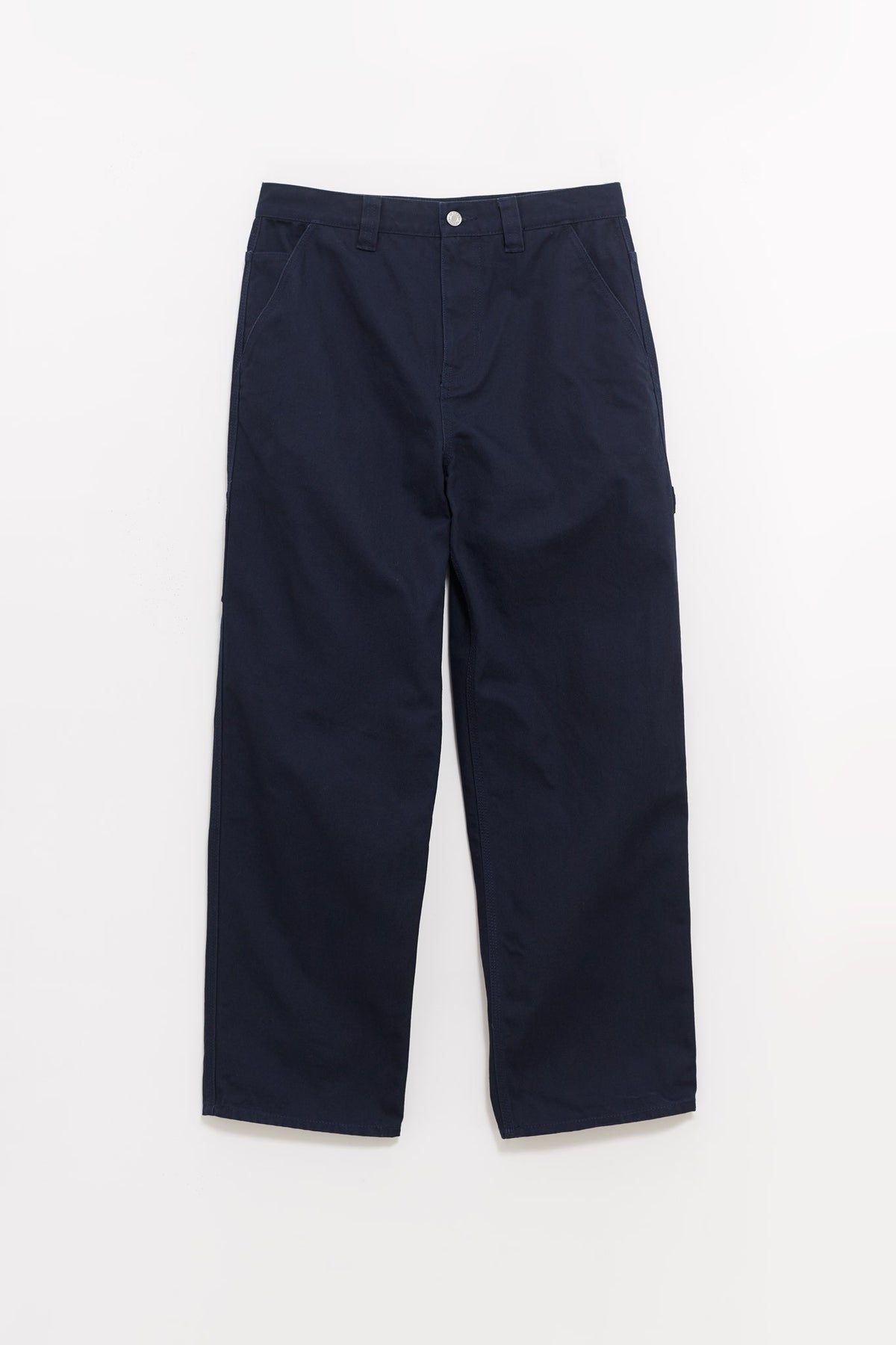 STUSSY NAVY CARPENTER PANT CANVAS DENIM