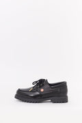 CASABLANCA BLACK HIDEKI BOAT SHOES
