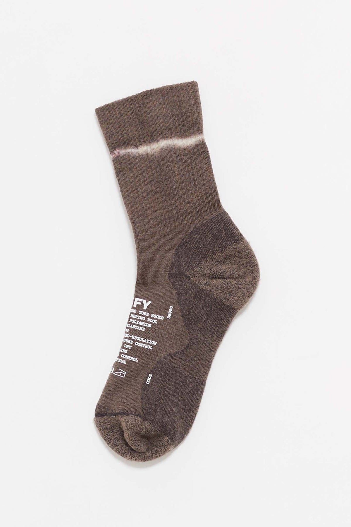 SATISFY TIE DYE FALCON MERINO NYLON TUBE SOCKS
