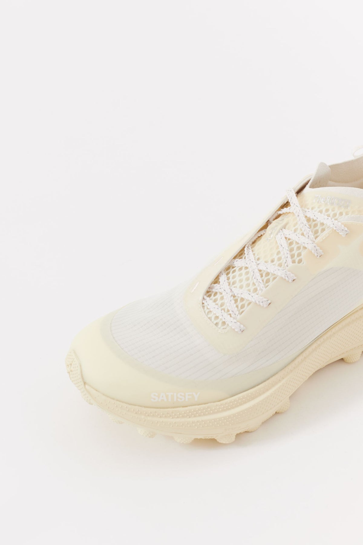 SATISFY ANTIQUE WHITE THE ROCKER SNEAKERS