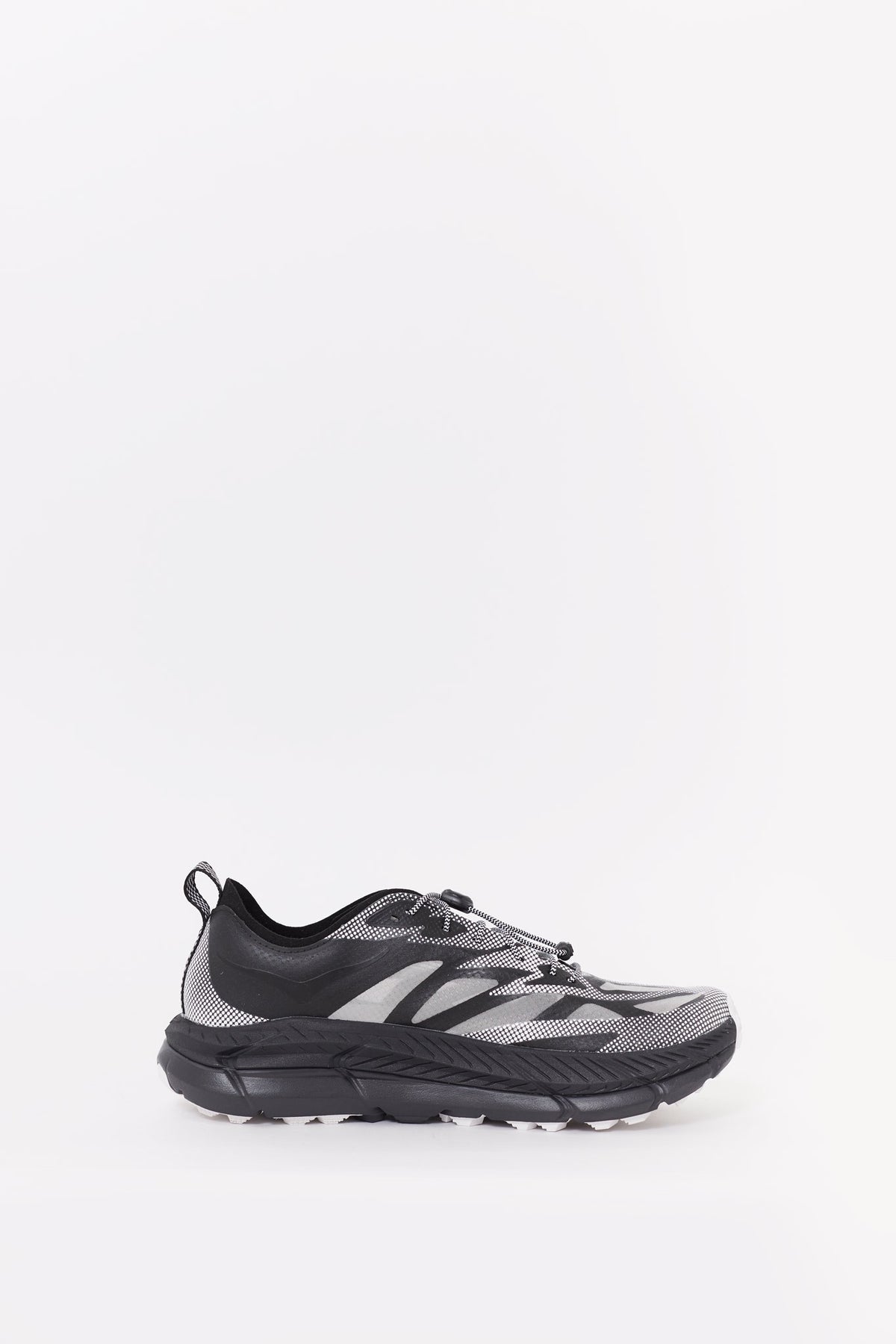 HOKA BLACK WHITE U MAFATE SPEED 4 LITE TS SNEAKERS