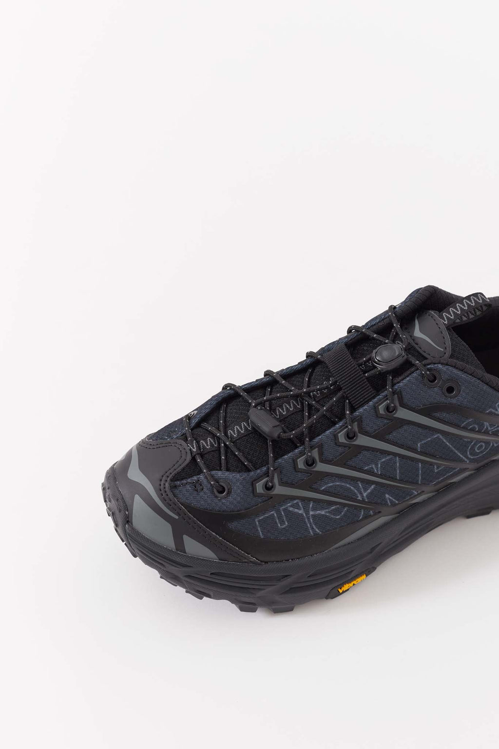 HOKA BLACK U MAFATE THREE2 WORDM SNEAKERS