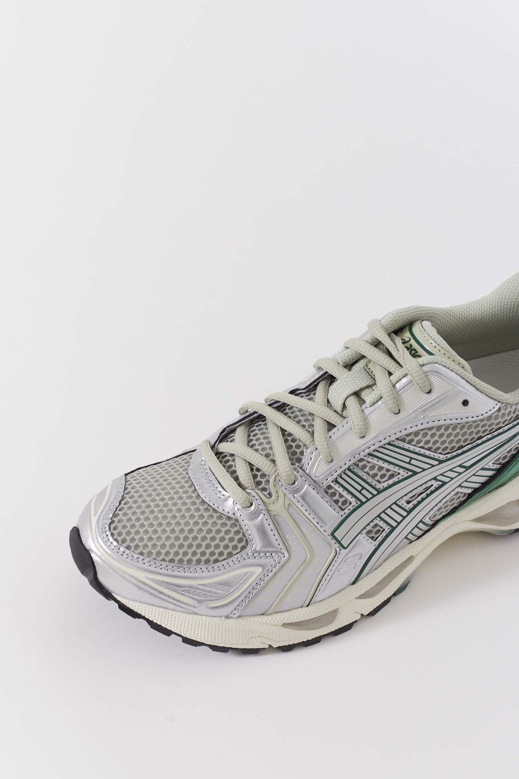 ASICS DRIED LEAF GREEN GEL KAYANO 14 SNEAKERS