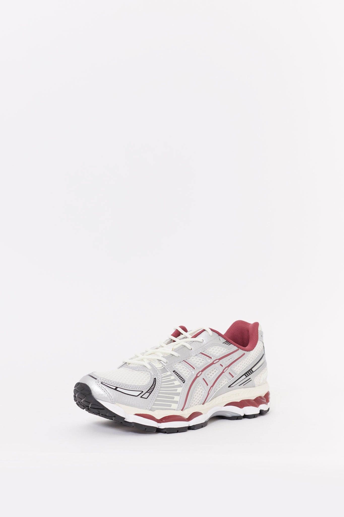 ASICS CREAM PURE SILVER GEL KAYANO 121 SNEAKERS