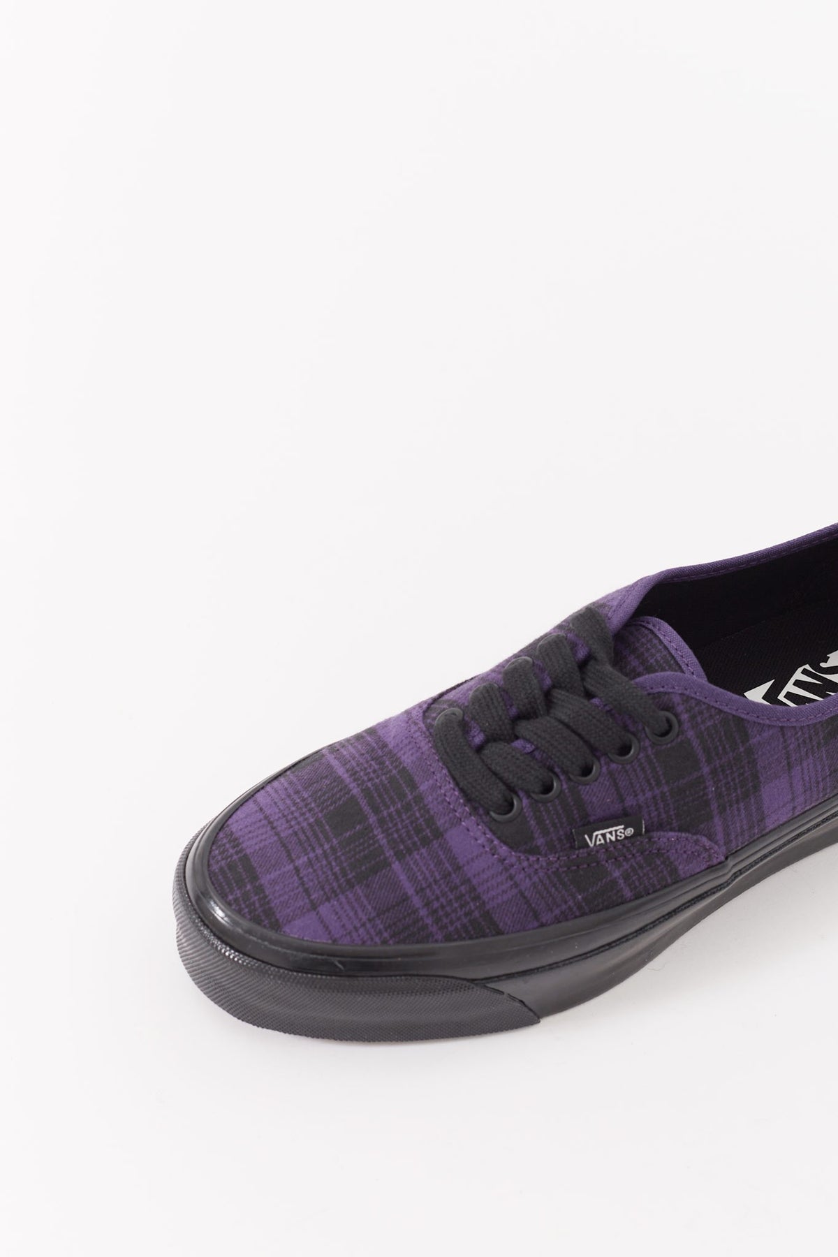 VANS OTW PURPLE PLAID LX AUTHENTIC 44 SNEAKERS