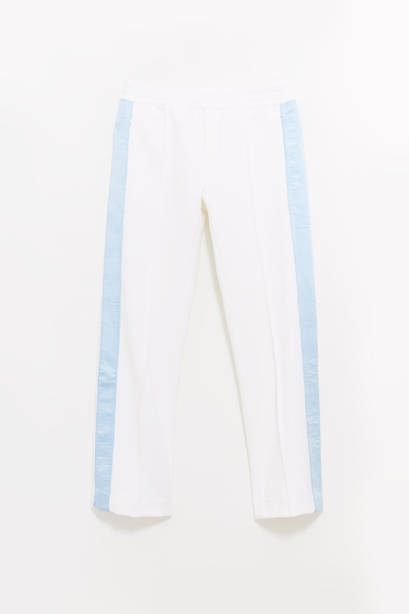 CASABLANCA DRY VISCOSE WHITE HYBRID PANTS