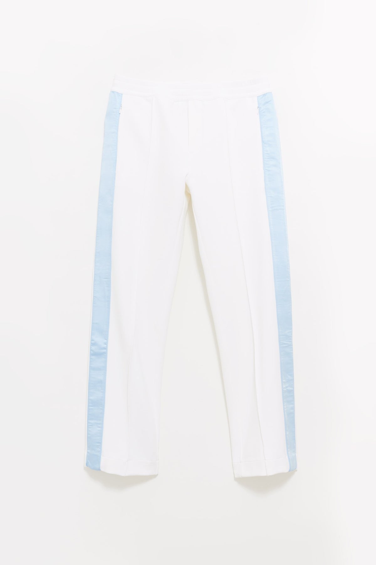 CASABLANCA DRY VISCOSE WHITE HYBRID PANTS