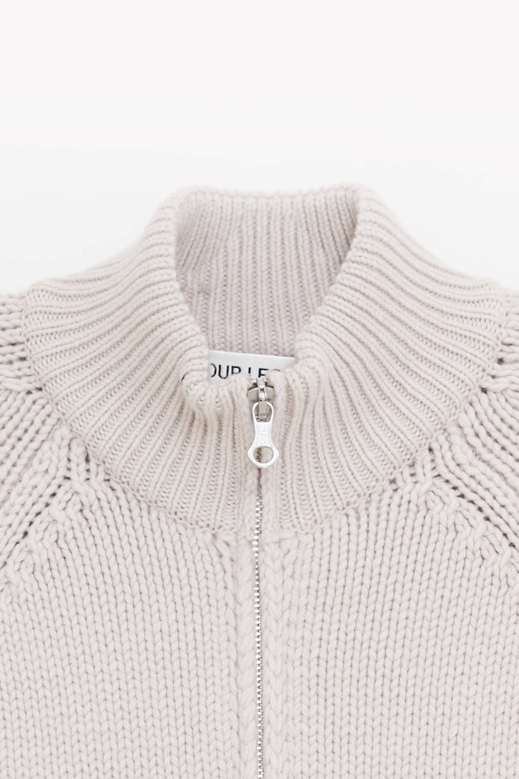 OUR LEGACY BONE LOW ULTRA ZIP CARDIGAN JACKET
