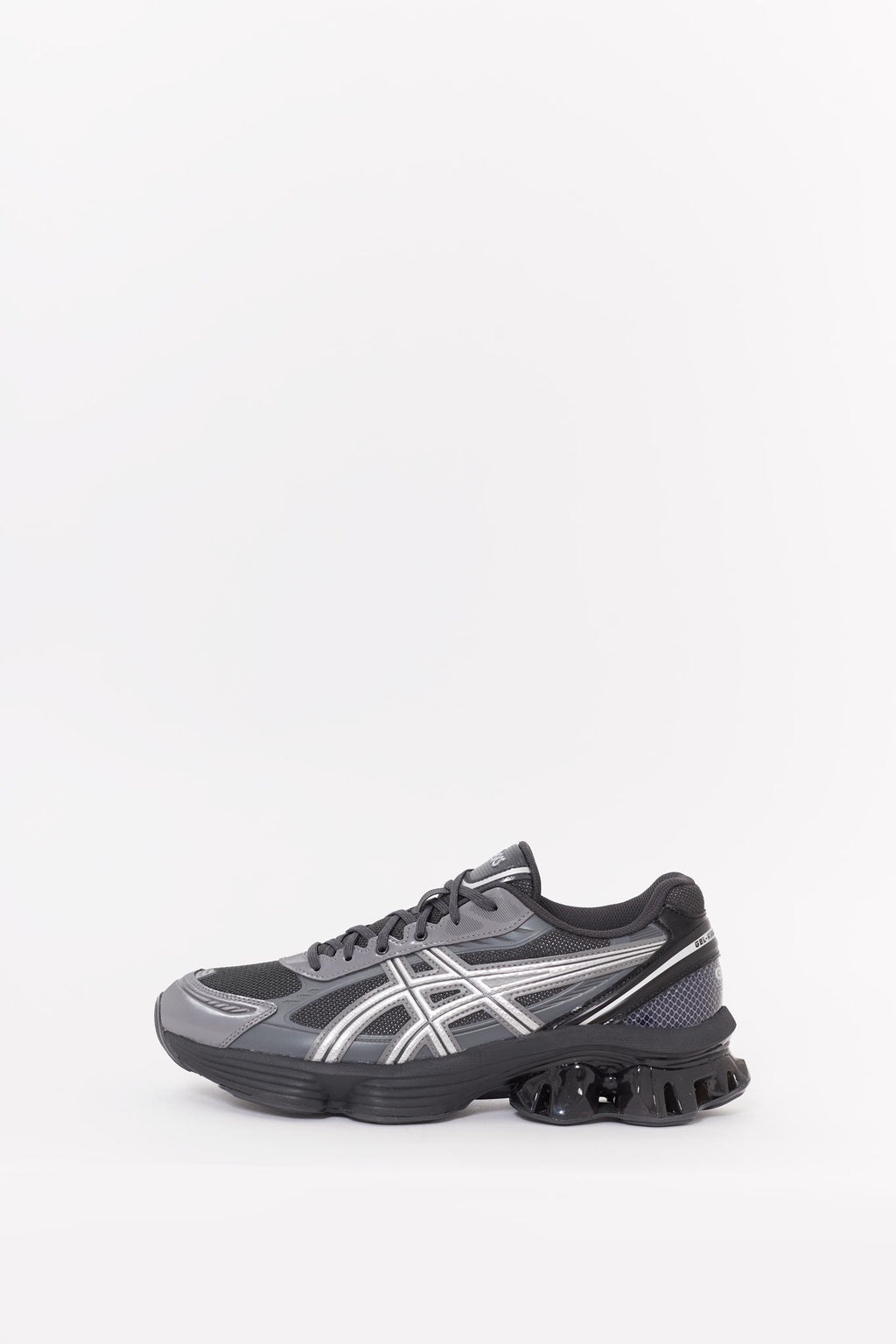 ASICS GRAPHITE GREY GEL KINETIC FLUENT SNEAKERS