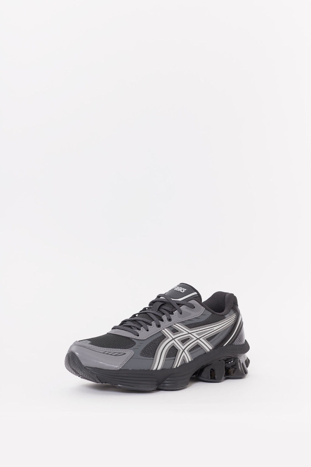 ASICS GRAPHITE GREY GEL KINETIC FLUENT SNEAKERS