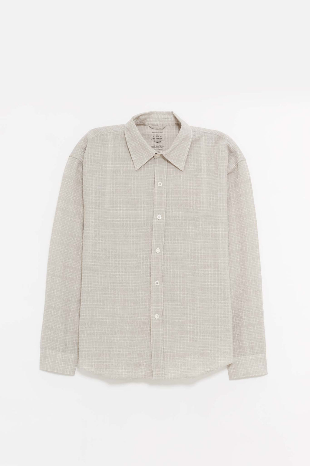 MFPEN CHALK SEERSUCKER VACATION SHIRT