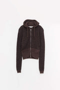 OUR LEGACY DIRT STRIPE COMPACT HOOD JACKET