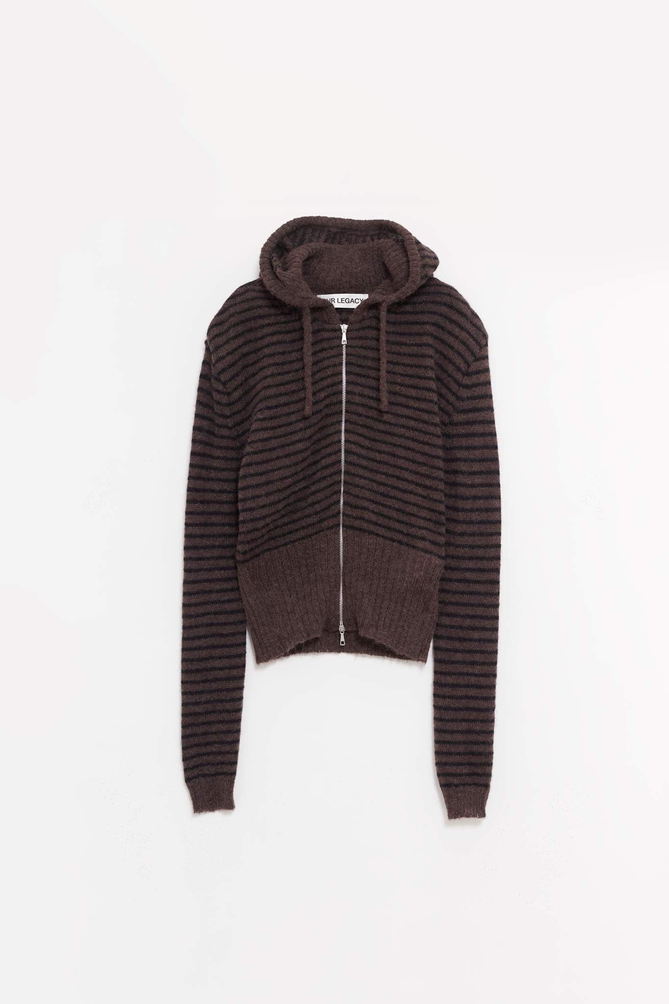OUR LEGACY DIRT STRIPE COMPACT HOOD JACKET