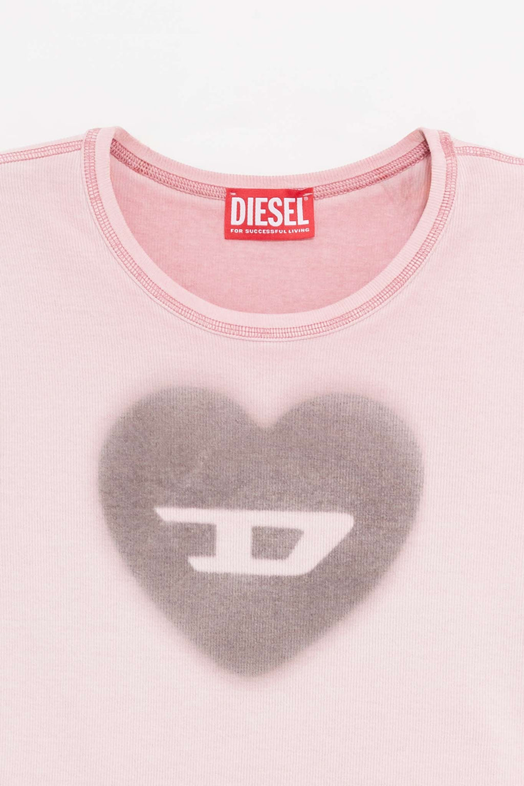 DIESEL PINK T ELE T SHIRT