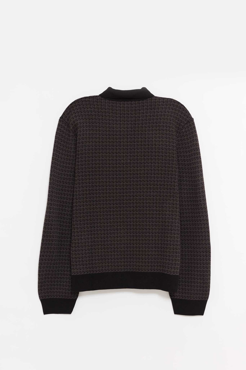 CARHARTT WIP LOWIS HOUNDSTOOTH L S POLO