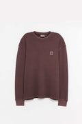 CARHARTT WIP PALISANDER L S VISTA WAFFLE T SHIRT