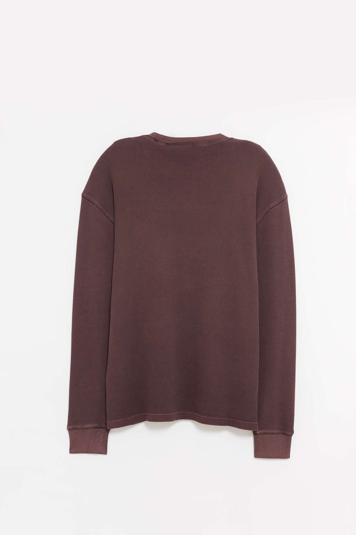 CARHARTT WIP PALISANDER L S VISTA WAFFLE T SHIRT