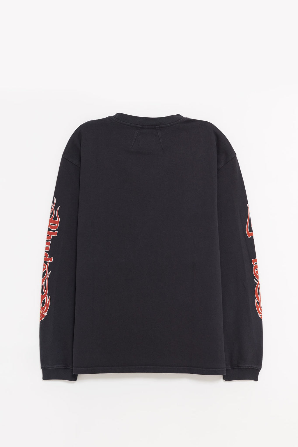 RHUDE VINTAGE BLACK MESA STALLION LS T SHIRT