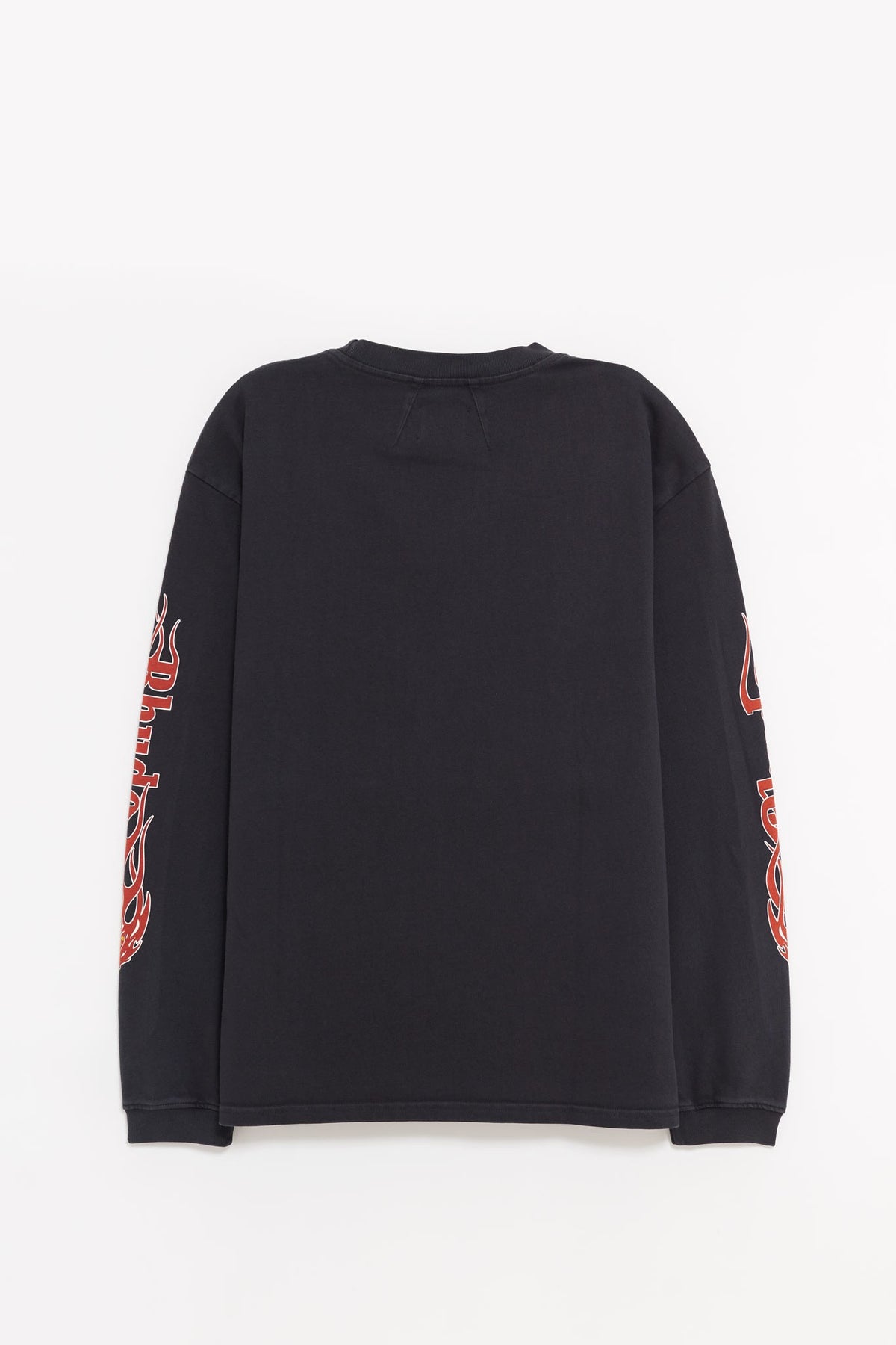 RHUDE VINTAGE BLACK MESA STALLION LS T SHIRT