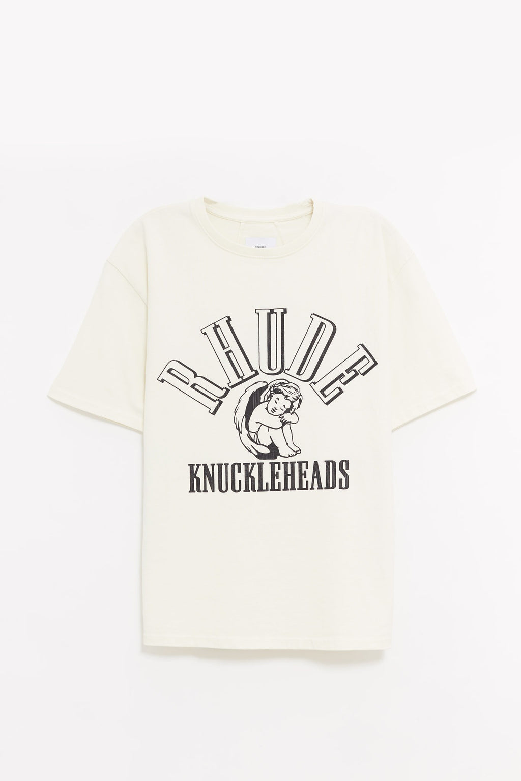 RHUDE VINTAGE WHITE KNUCKLEHEADS T SHIRT