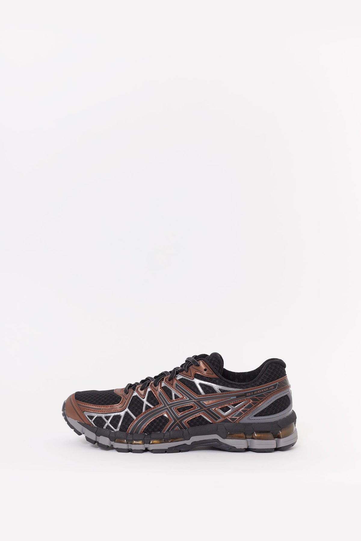 ASICS REDDISH BROWN GEL KAYANO 20 SNEAKERS