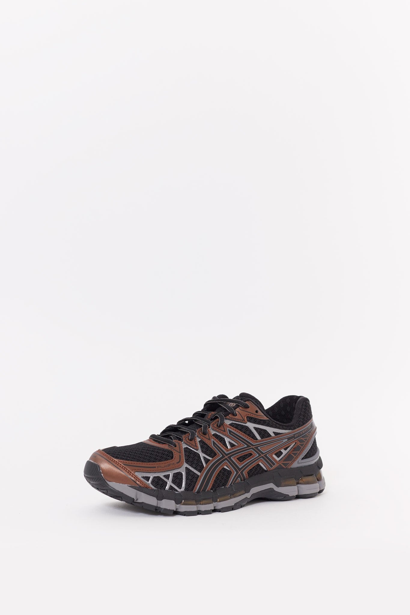 ASICS REDDISH BROWN GEL KAYANO 20 SNEAKERS