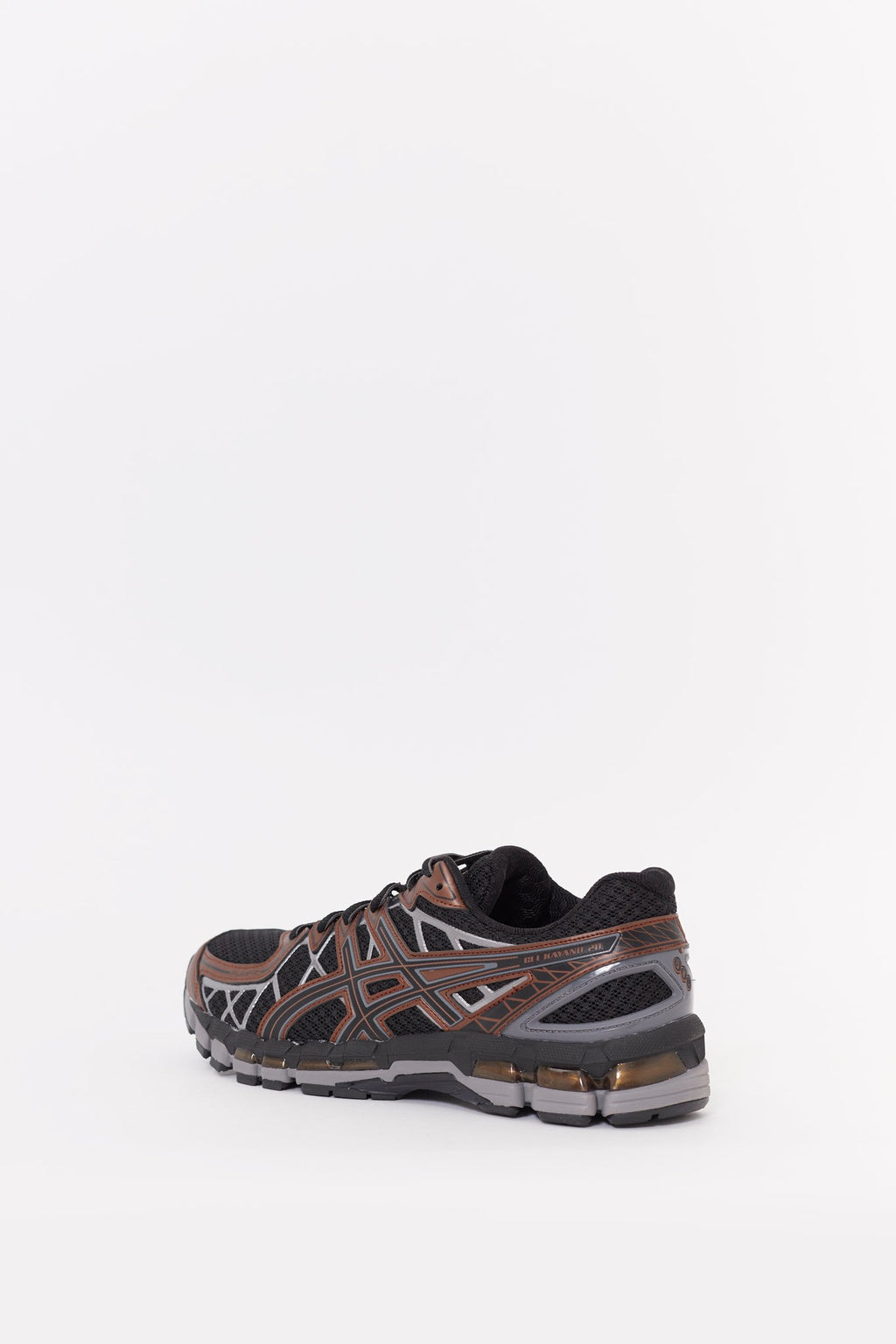 ASICS REDDISH BROWN GEL KAYANO 20 SNEAKERS