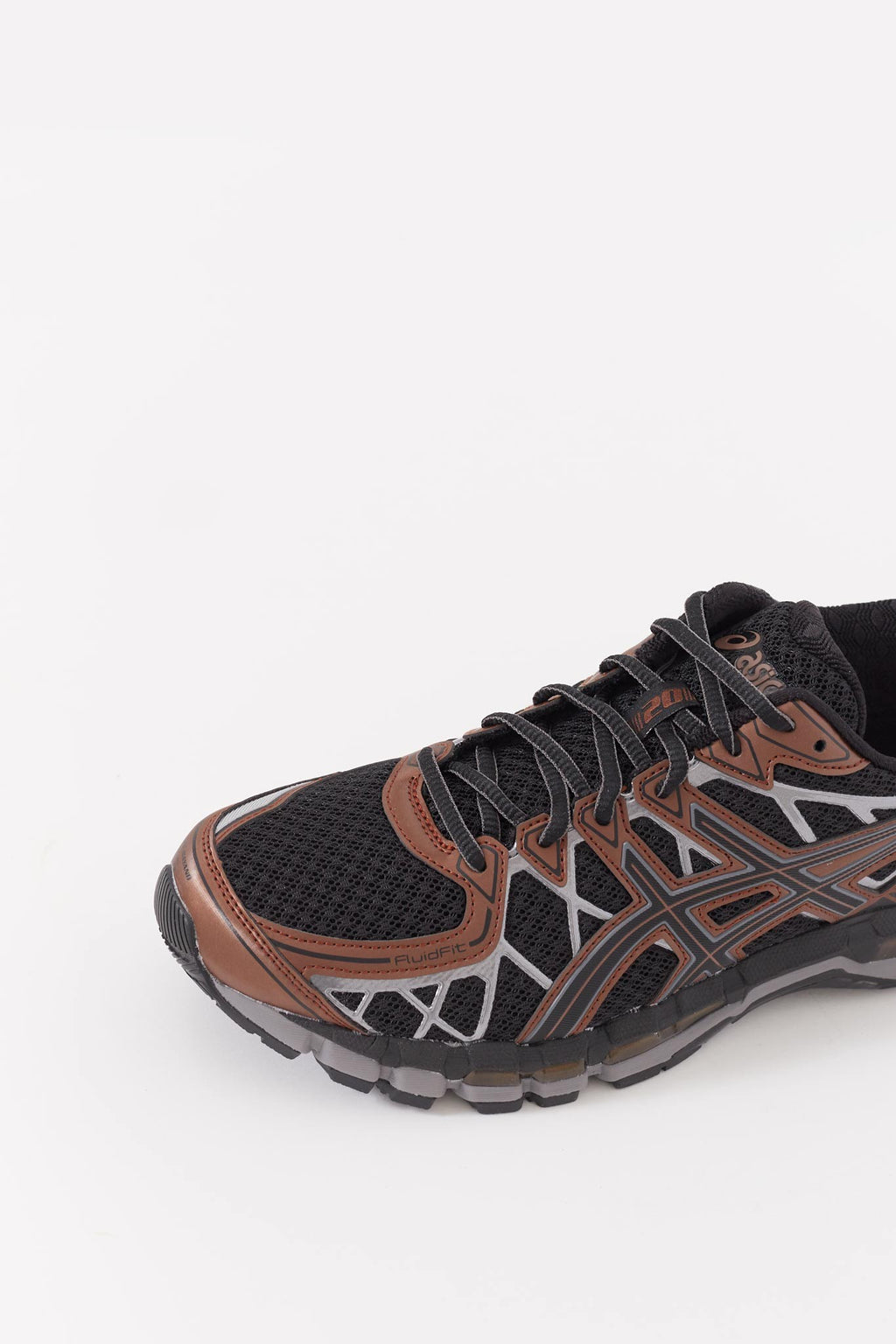 ASICS REDDISH BROWN GEL KAYANO 20 SNEAKERS