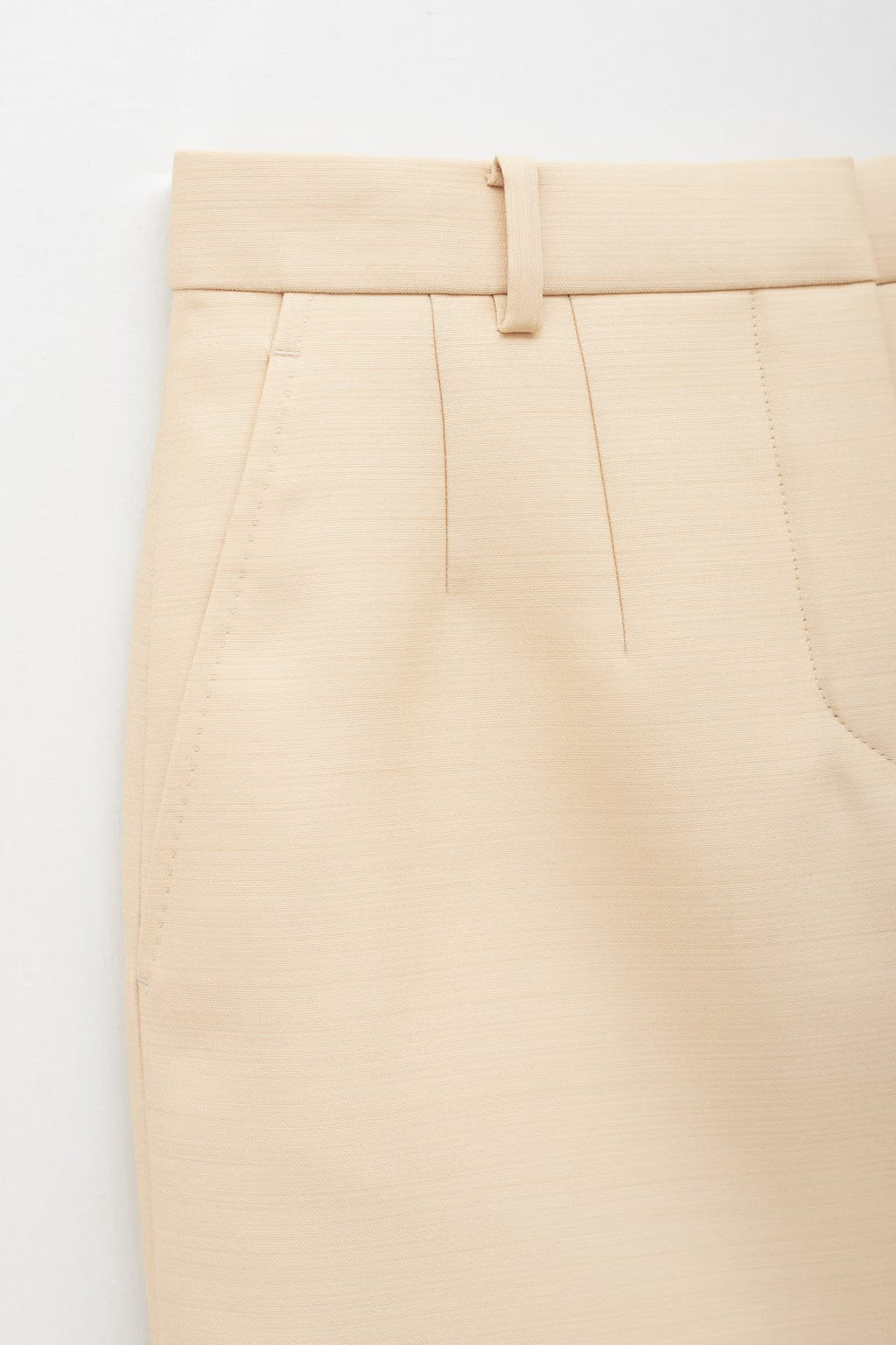 LANVIN SAND MINI SKIRT