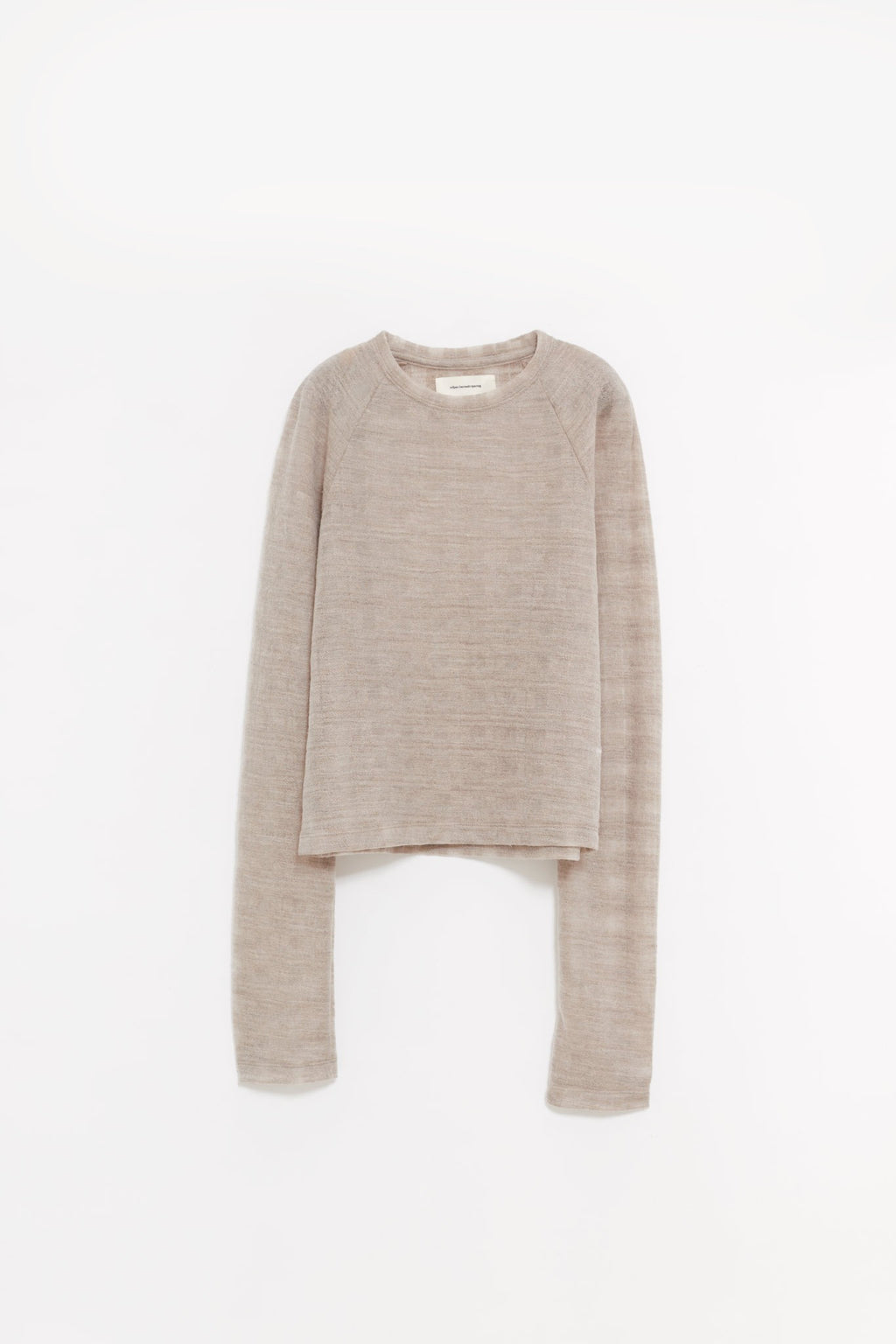 MFPEN BEIGE GAUZE RAGLAN LS T SHIRT