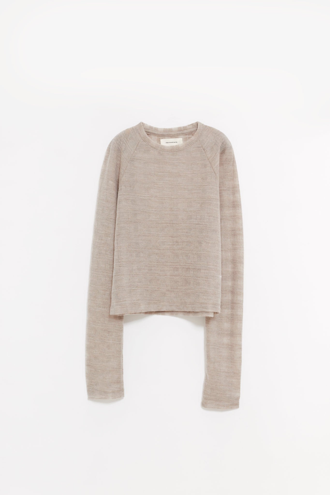 MFPEN BEIGE GAUZE RAGLAN LS T SHIRT