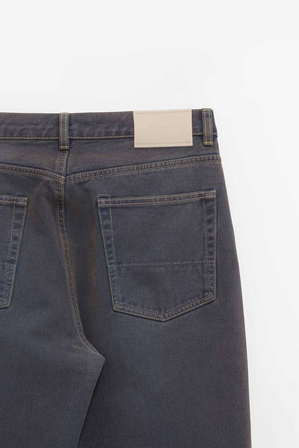 OUR LEGACY DUSTY PHANTOM THIRD CUT DENIM TROUSER
