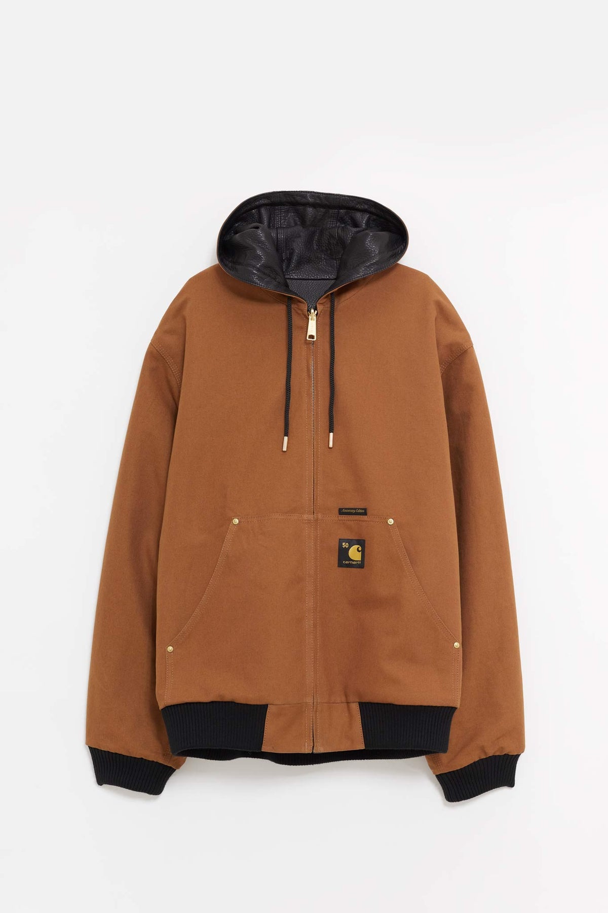 CARHARTT WIP BLACK HAMILTON BROWN OG ACTIVE 50TH ANIVERSARY JACKET