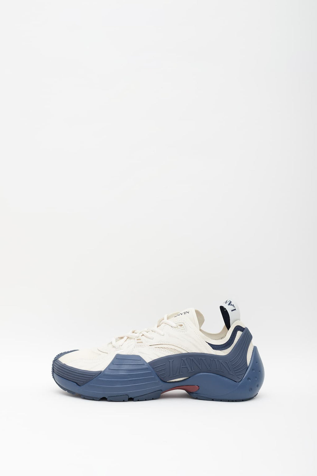 LANVIN SLATE WHITE FLASH X SNEAKERS