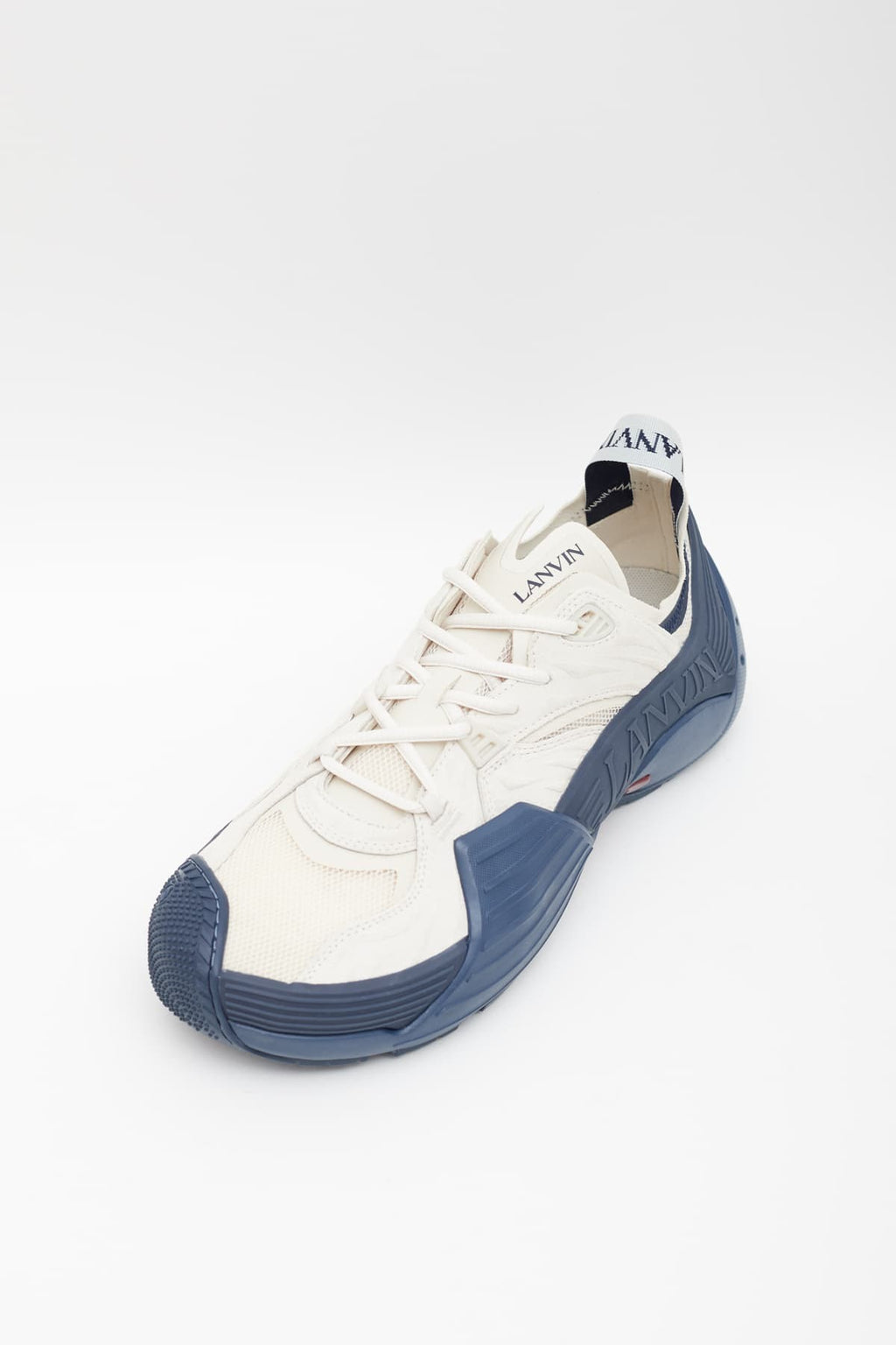 LANVIN SLATE WHITE FLASH X SNEAKERS