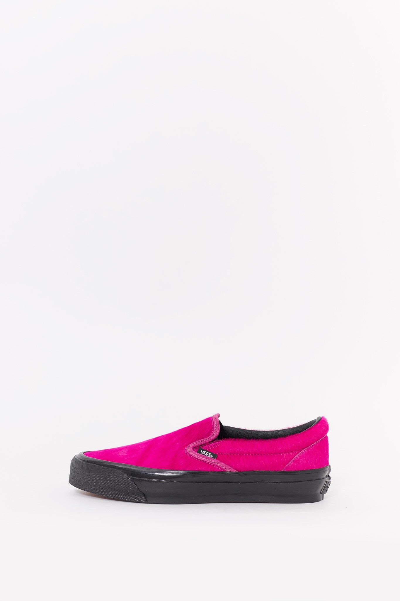 VANS OTW PONY HAIR FUCHSIA LX CLASSIC SLIP ON 98 SNEAKERS