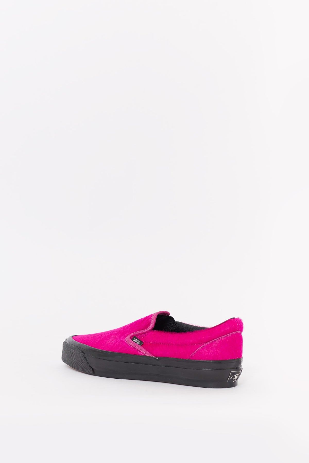 VANS OTW PONY HAIR FUCHSIA LX CLASSIC SLIP ON 98 SNEAKERS