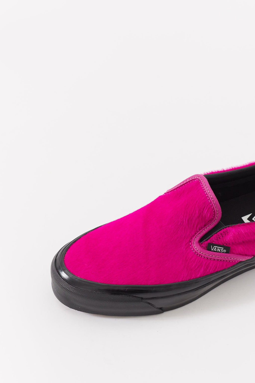 VANS OTW PONY HAIR FUCHSIA LX CLASSIC SLIP ON 98 SNEAKERS
