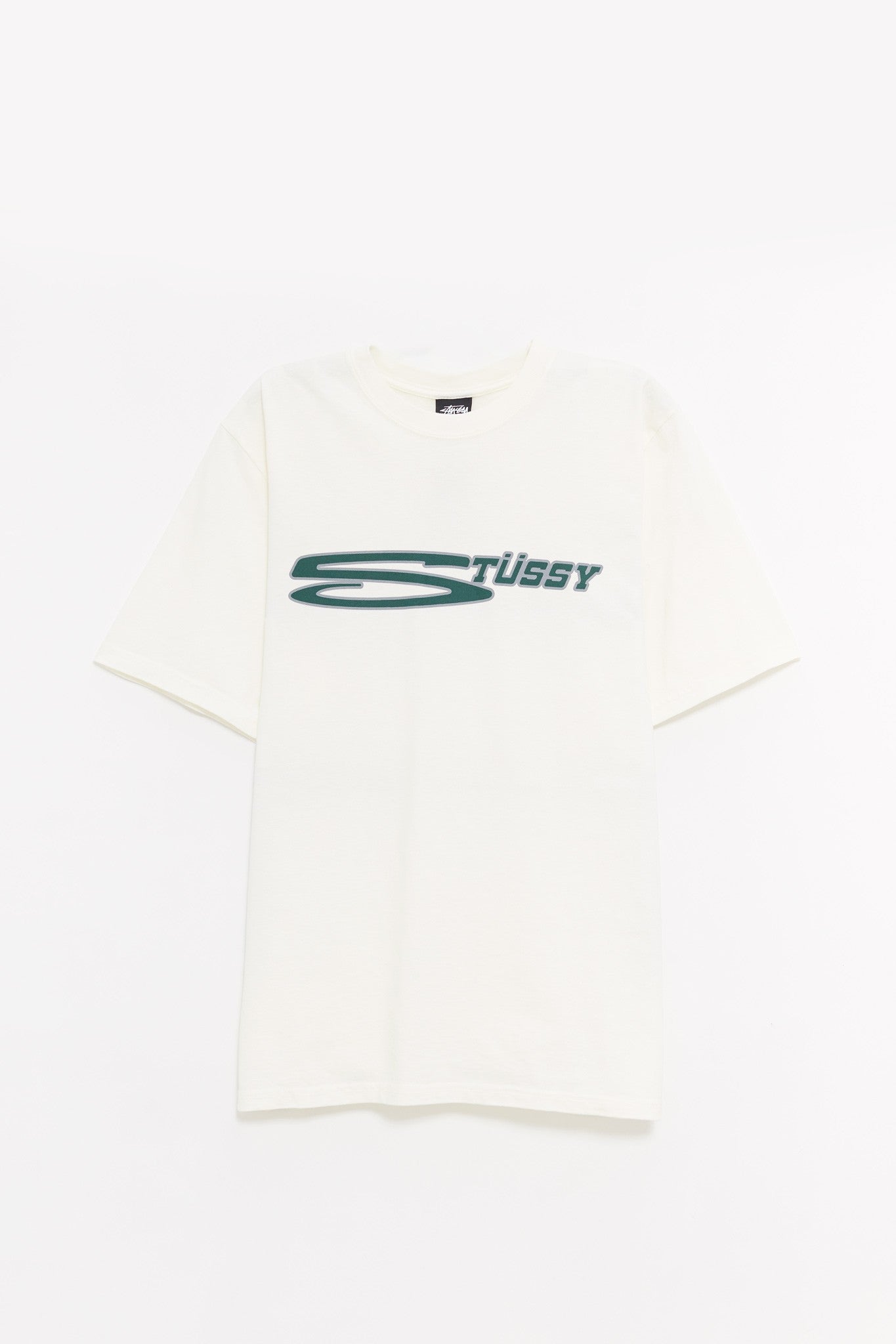 STUSSY NATURAL STRETCH PIG DYED T SHIRT