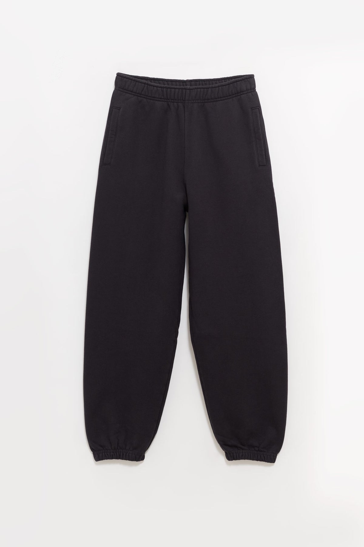 STUSSY WASHED BLACK WORKGEAR SWEATPANT