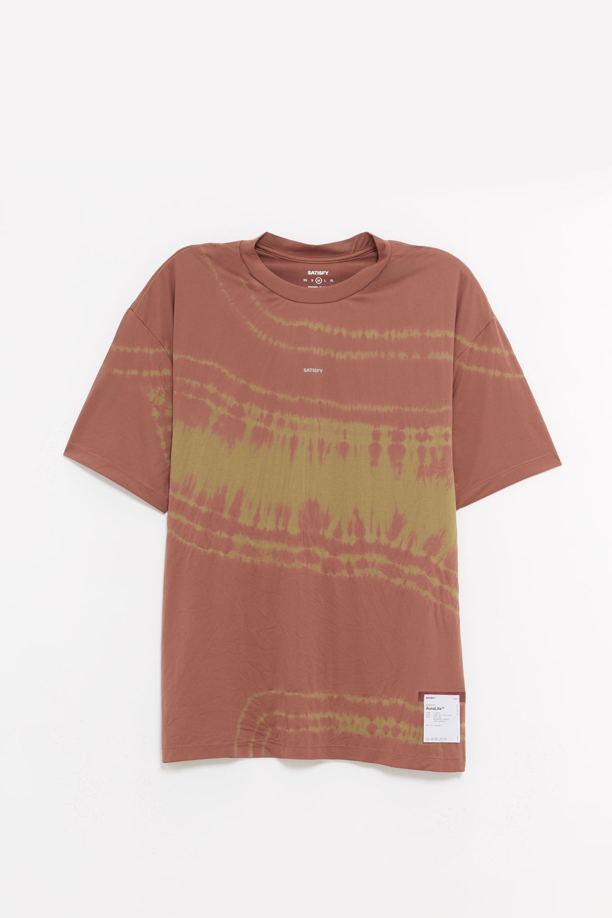 SATISFY TIE DYE MINERAL CAMO AURALITE T SHIRT