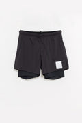 SATISFY BLACK TECHSILK 8 SHORTS