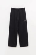 MARTINE ROSE BLACK WASHED WIDE LEG SWEATPANT