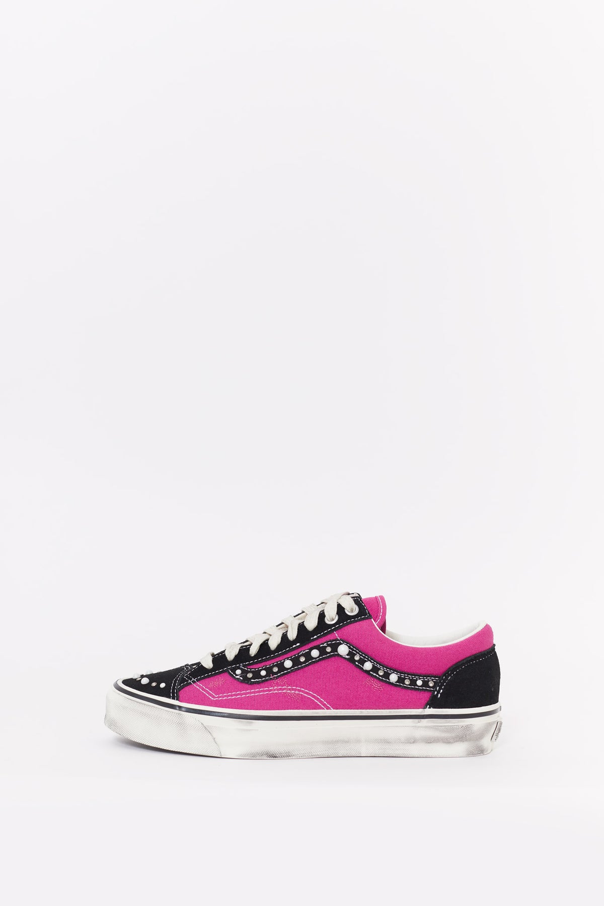 VANS OTW FUCHSIA RED PEARLIZED LX OLD SKOOL 36 SNEAKERS