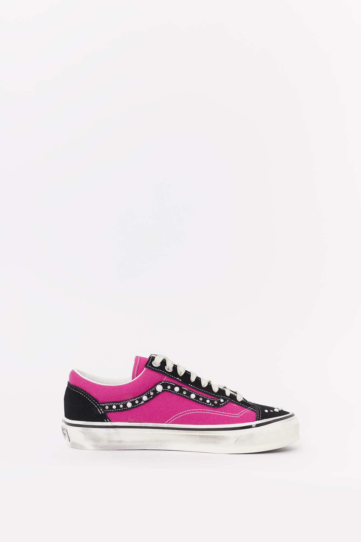 VANS OTW FUCHSIA RED PEARLIZED LX OLD SKOOL 36 SNEAKERS