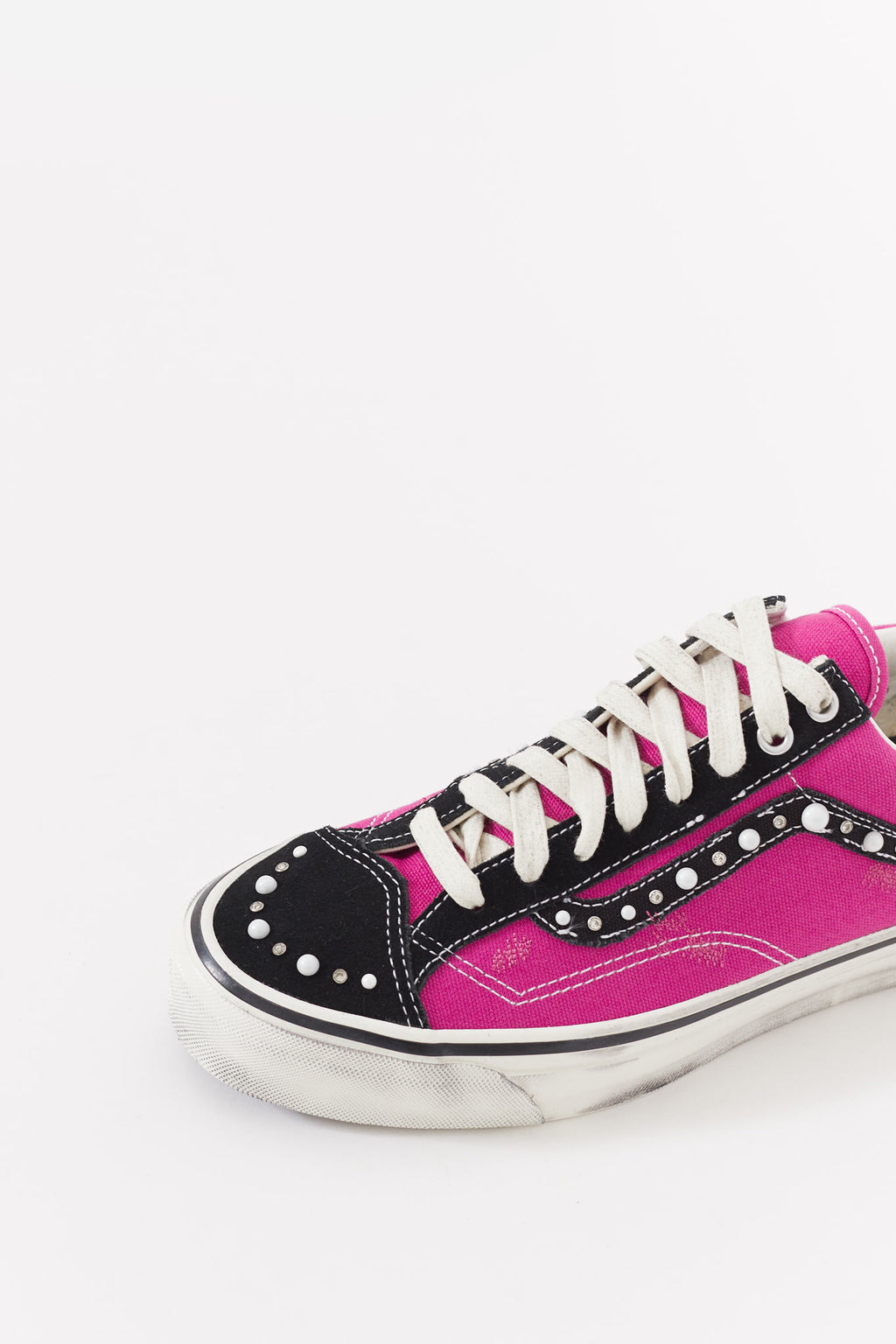 VANS OTW FUCHSIA RED PEARLIZED LX OLD SKOOL 36 SNEAKERS