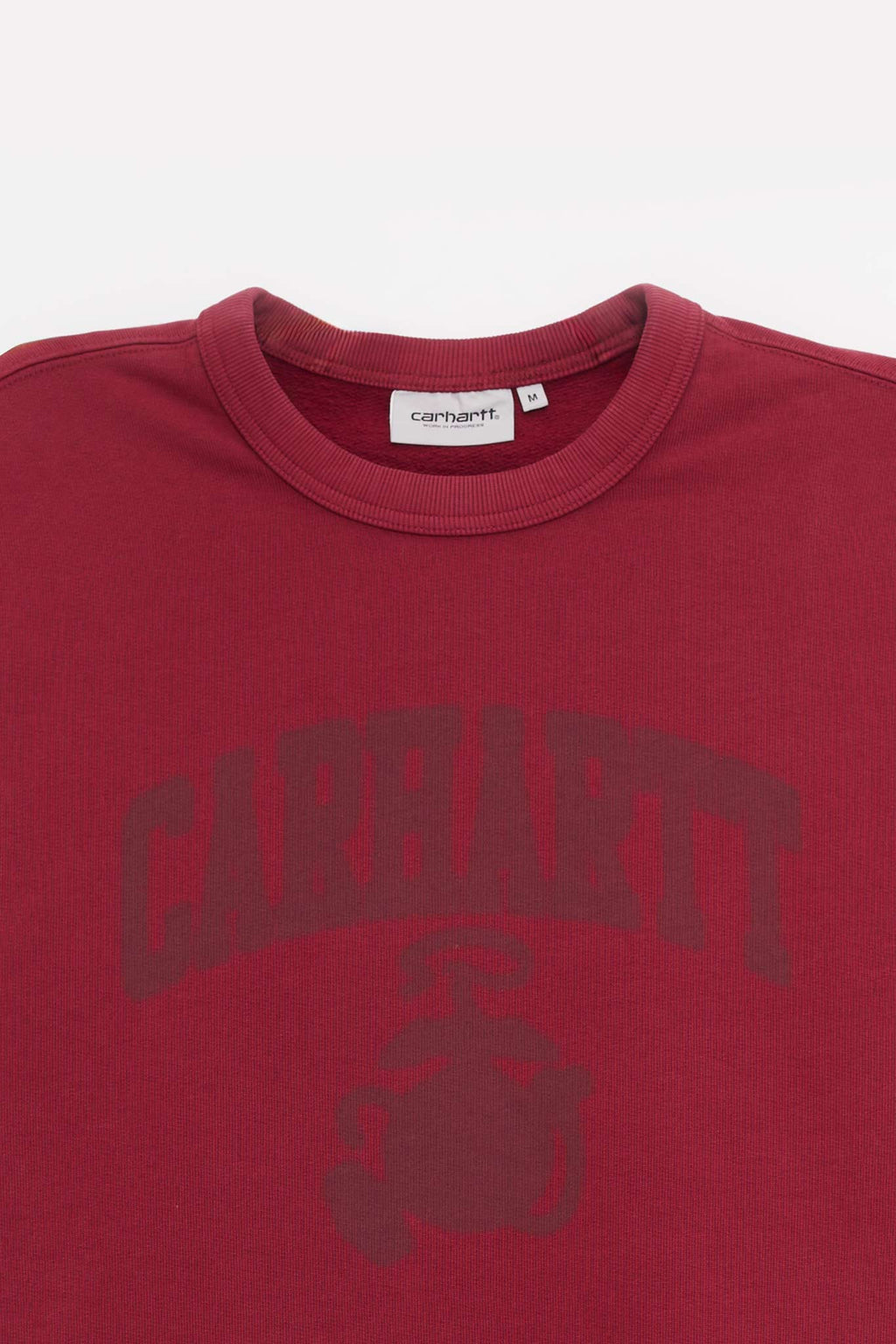 CARHARTT WIP MARSALA FADED PONG SWEATSHIRT